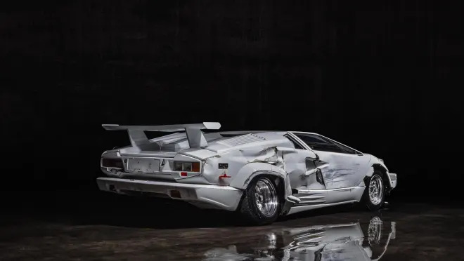 The Wrecked 'Wolf of Wall Street' Lamborghini Countach Is Up for Sale –  Robb Report