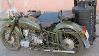 Wood-Gas-Powered Ural Motorcycle