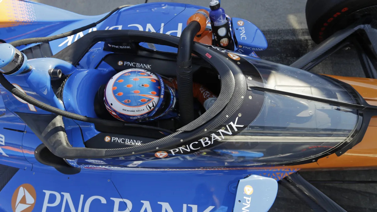 IndyCar Aeroscreen Test Auto Racing