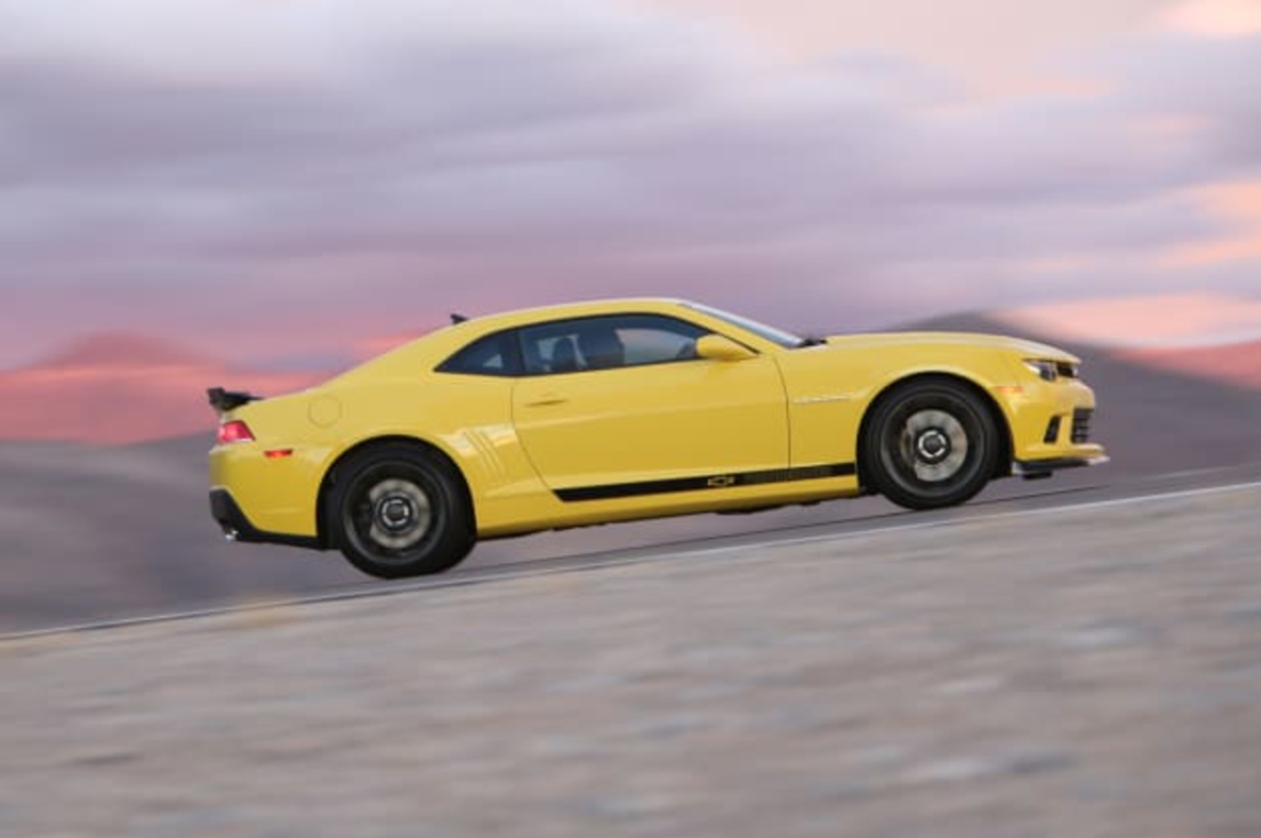 At the 2014 SEMA Show, Chevrolet demonstrated how owners of fifth-generation Camaro models (2010-15) can enhance their carsâ performance with factory-engineered components from the 1LE and Z/28. Chevrolet tested three stages of Camaro performance at GMâs Milford Road Course; the stock Camaro SS turned a 2:05.10 lap; the Ultimate Street Camaro SS concept, featuring components from the Camaro 1LE, turned a 1:59.30; and the Ultimate Track Camaro SS concept (shown here), featuring components from the Camaro Z/28, turned a 1:56.43.
