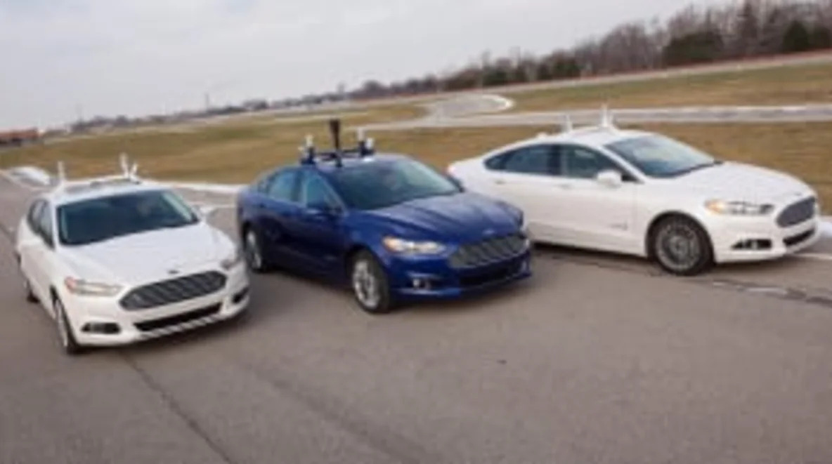 Ford Fusion autonomous hybrid