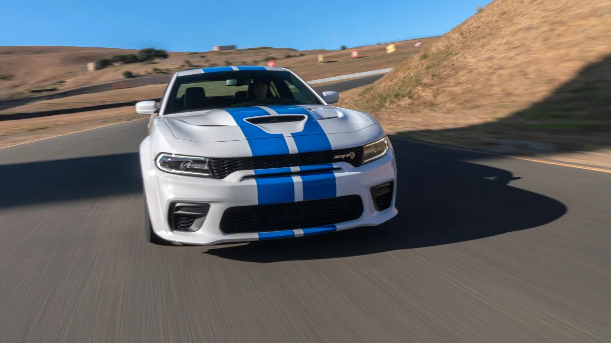The 2020 Charger SRT Hellcat Widebody runs 0-60 mph in 3.6 secon