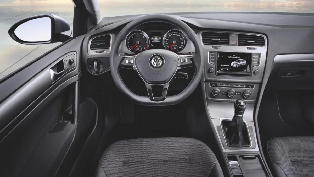 Volkswagen Golf BlueMotion concept interior