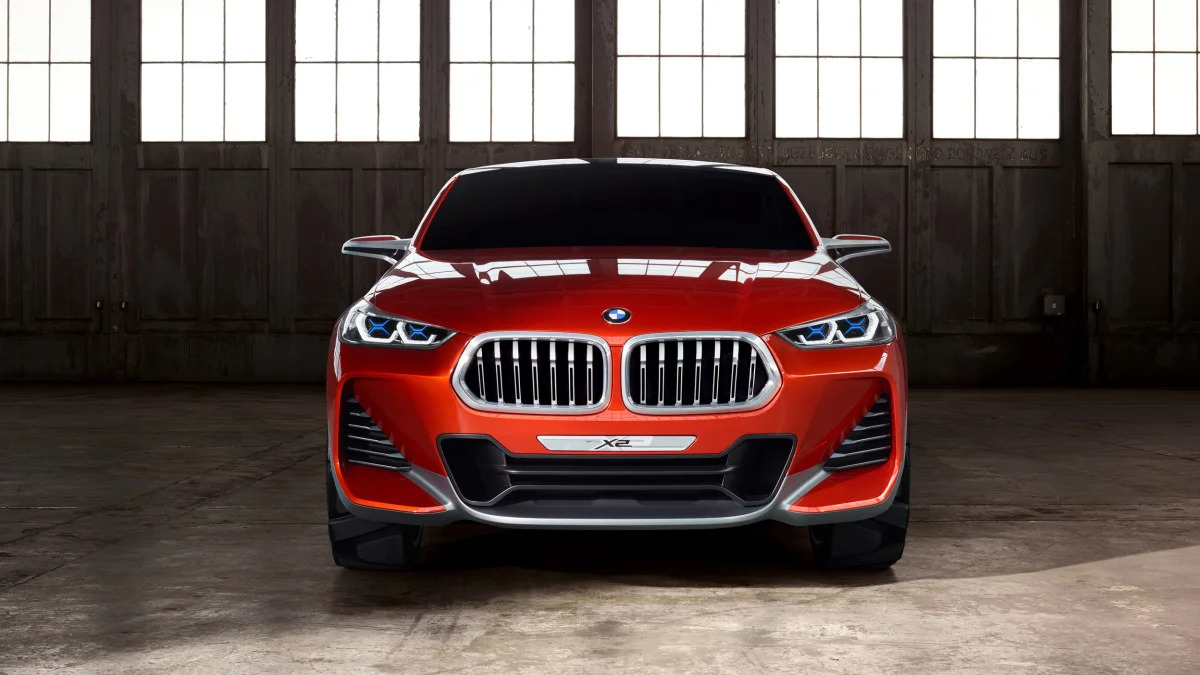 bmw x2 concept front grille