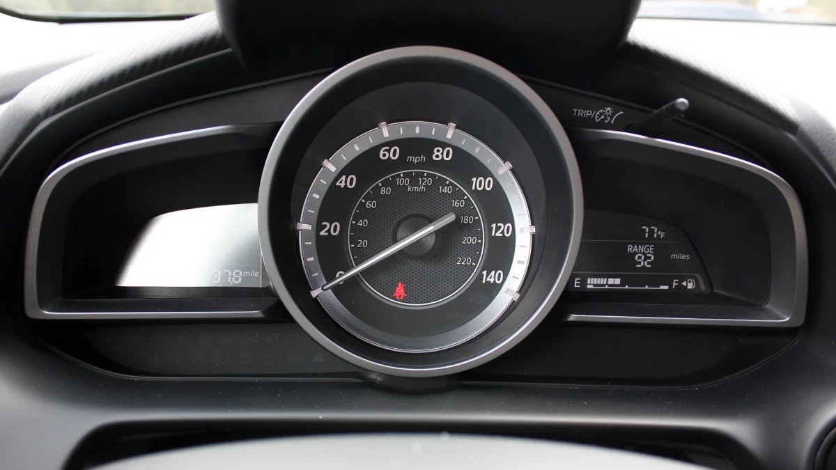2016 Mazda CX-3 gauges