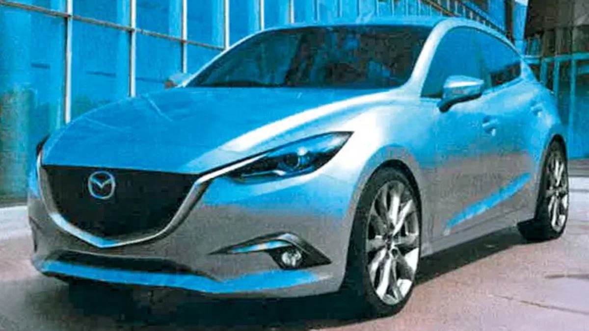 2014 Mazda Mazda3 digital renderings