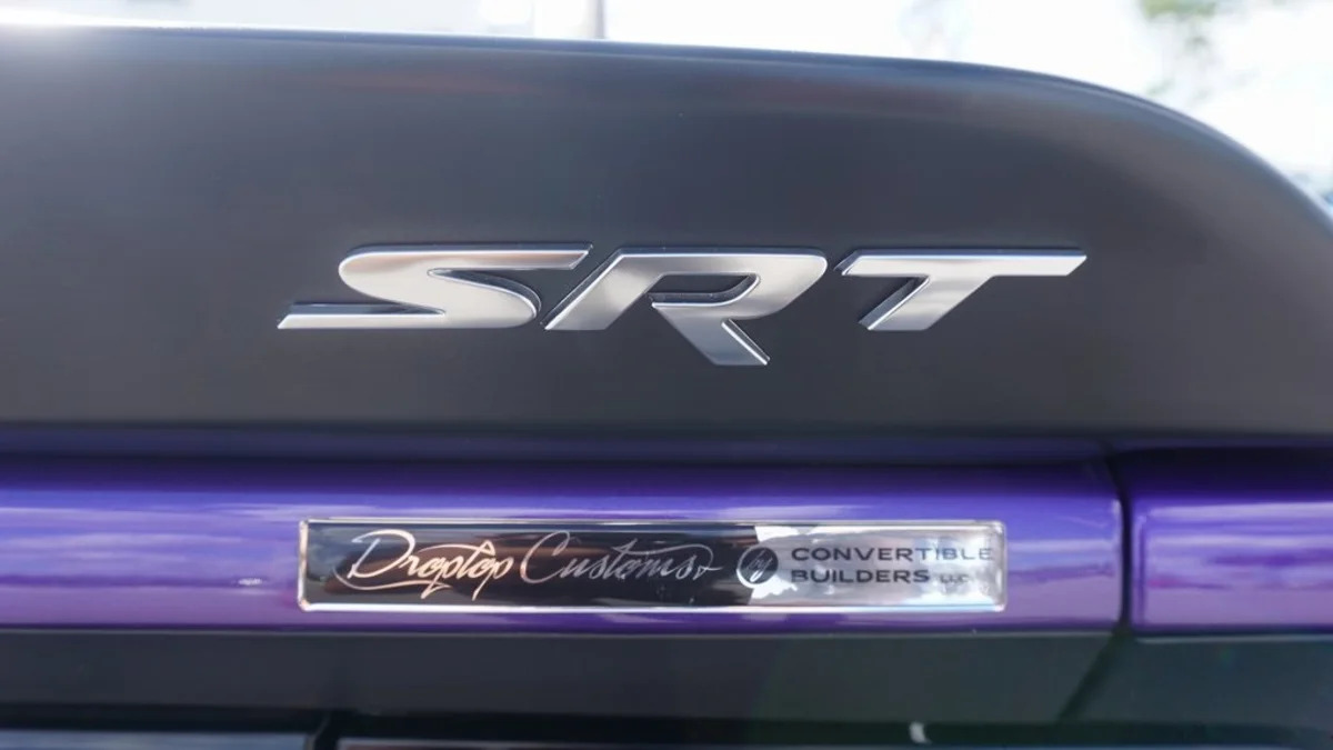 Dodge Challenger SRT Demon convertible