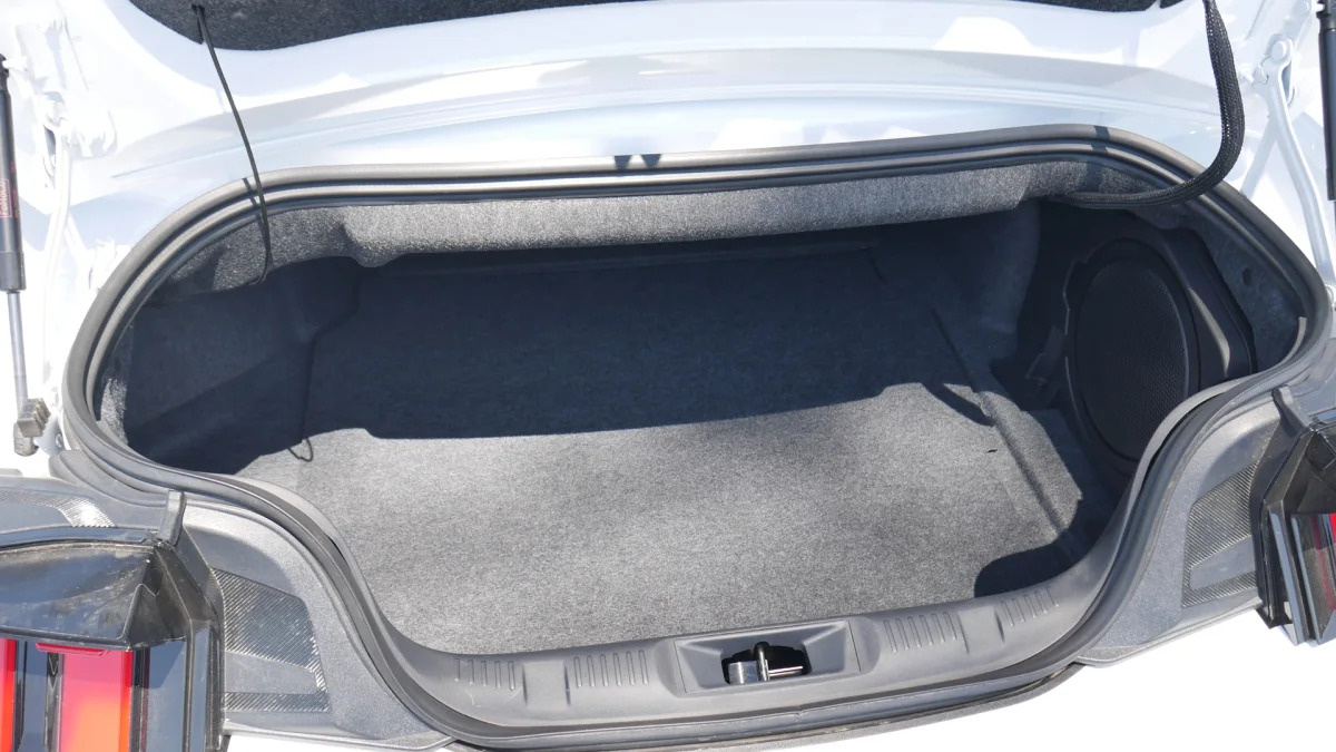 2024 Ford Mustang Convertible trunk