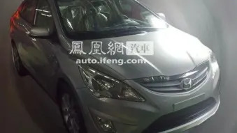 2011 Hyundai Accent Spy Shots