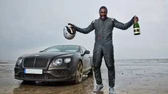 Idris Elba Flying Mile Record in Bentley Continental GT Speed
