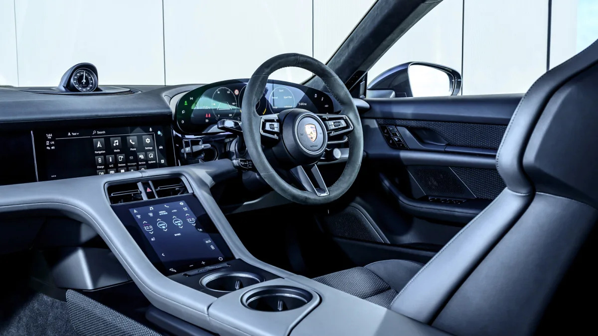 2020 Porsche Taycan Turbo interior