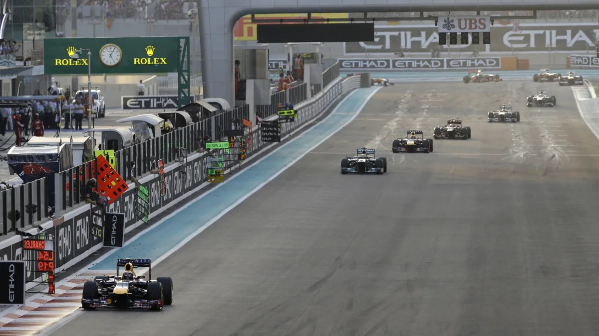 Mideast Emirates F1 GP Auto Racing