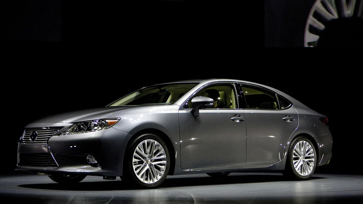Lexus ES sedan in grey