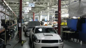 Ford Mustang Cobra Jet assembly line