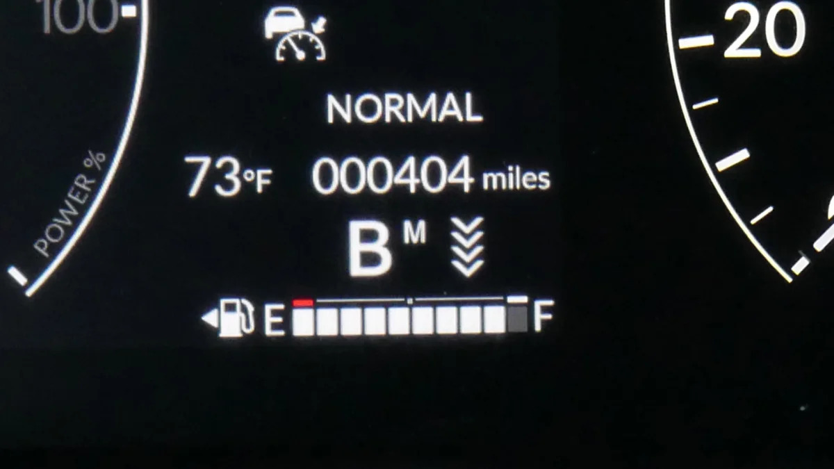 2023 Honda CR-V Sport Touring IP B mode indicator