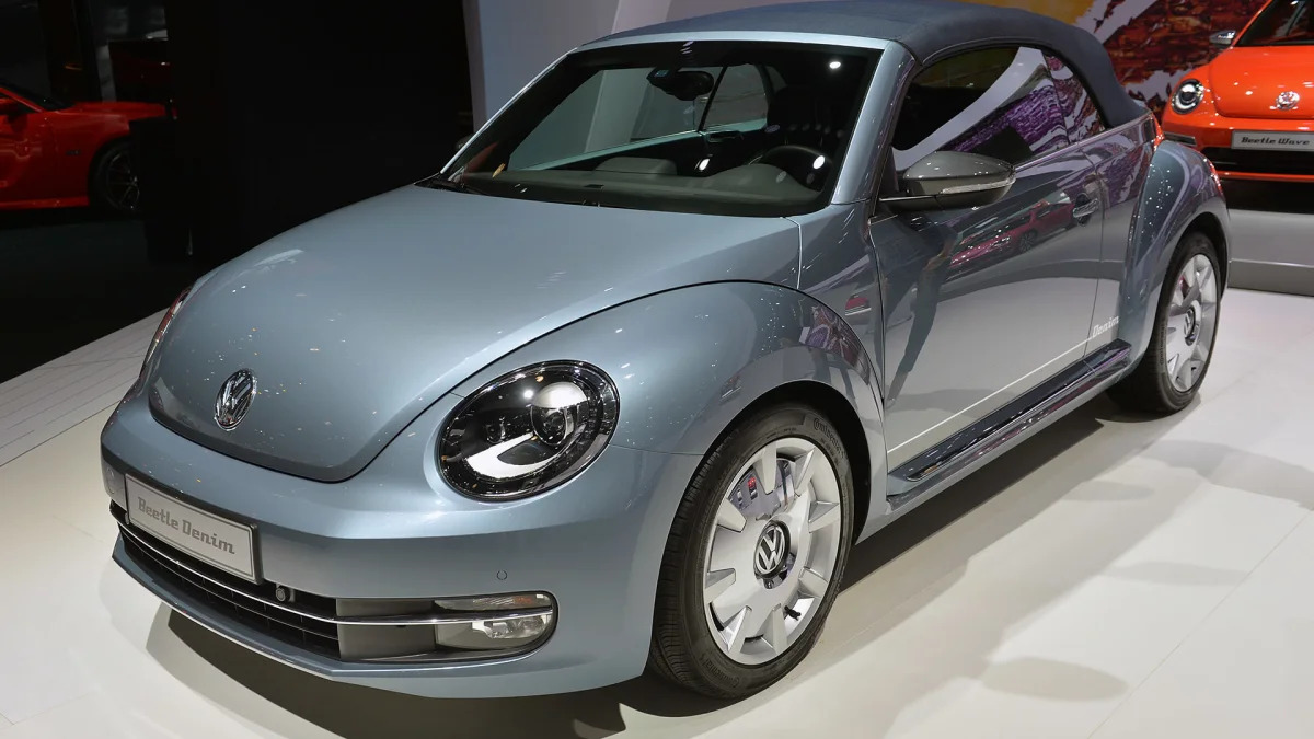 Volkswagen Beetle front three quarters