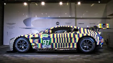 Aston Martin reveals Vantage GTE art car for Le Mans
