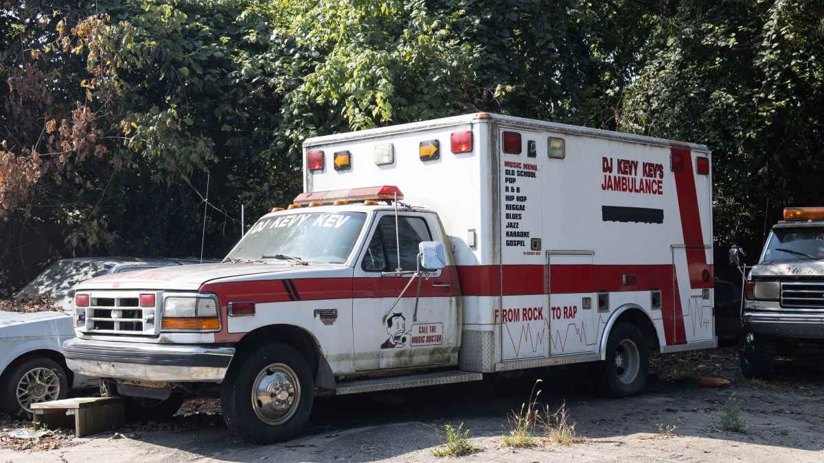 Meet the Jambulance, a 1994 Ford F-350 Type 1 ambulance with the