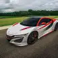 Acura NSX Pikes Peak pace car front 3/4