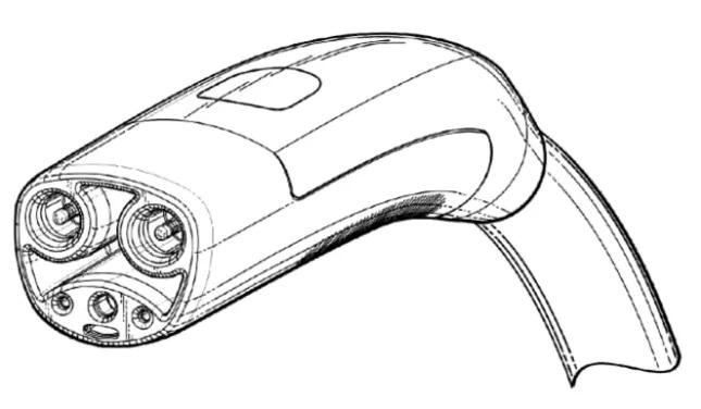 Tesla patent drawing charge cord