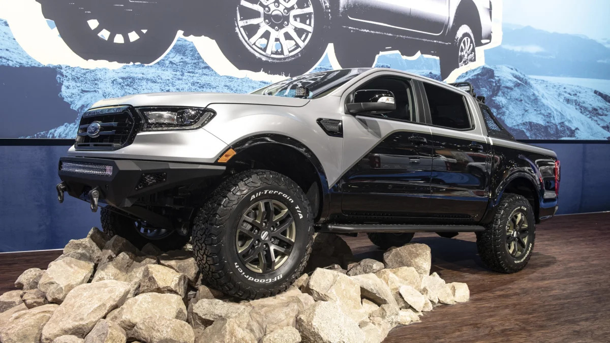 Custom Ford Rangers at SEMA 2018
