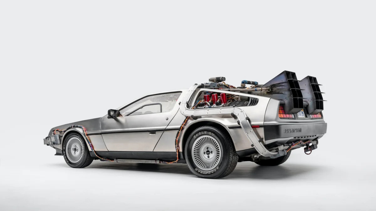 "Back to the Future" DeLorean time machine
