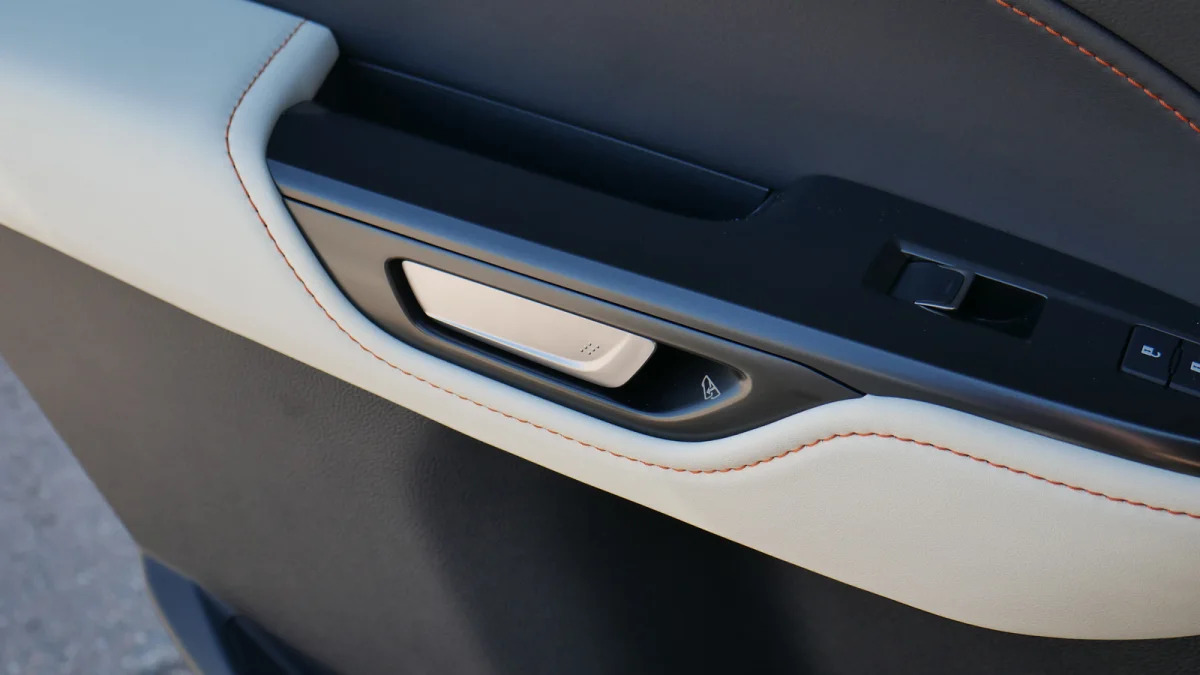 2022 Lexus NX 350h door button handle things
