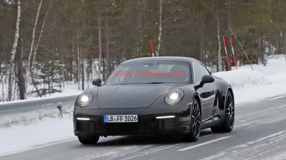 2019 Porsche 911 front