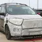 camouflaged black ford escape spy shots changes