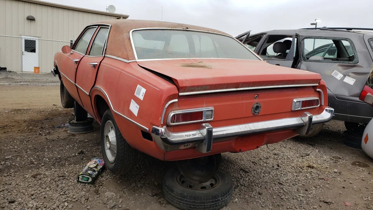 57 - 1973 Ford Maverick in Colorado junkyard - Photo by Murilee Martin