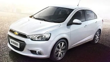 Chevrolet Aveo gets new look in China