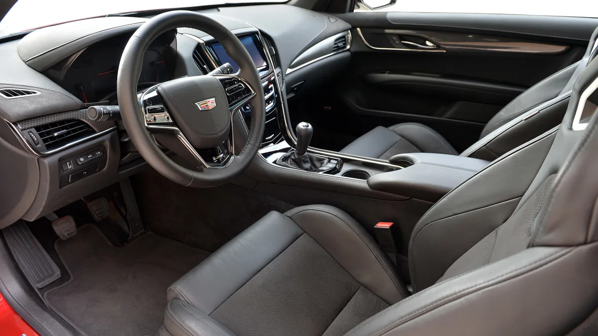 2016 Cadillac ATS-V interior