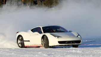 Ferrari 458 test mule in Sweden