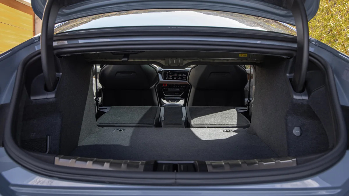 2022 Audi ETron GT trunk