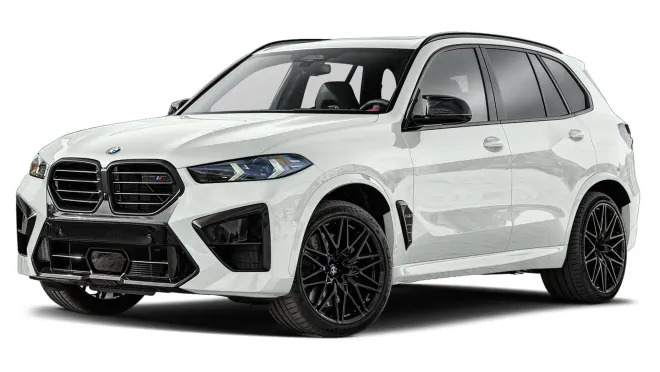 The 2024 BMW X5 M Competition and X6 M Competition.