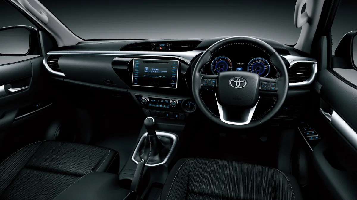 Toyota HiLux interior dashboard