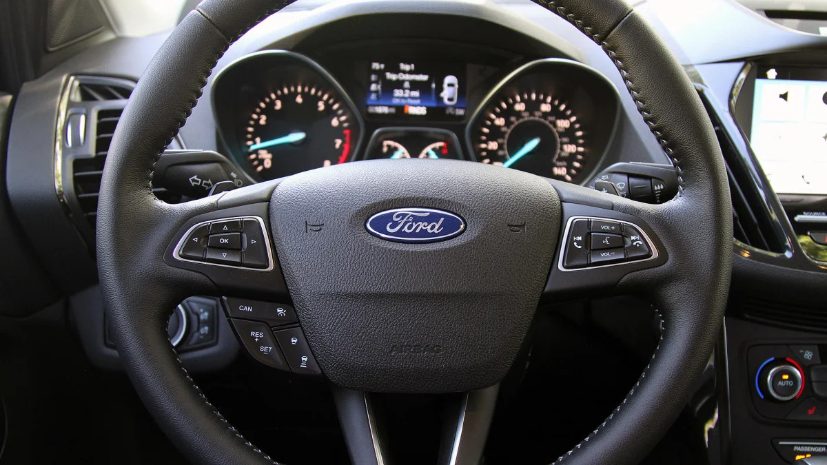 2017 Ford Escape steering wheel