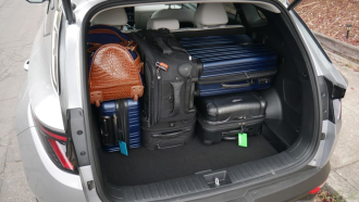 2022 Hyundai Tucson Luggage Test