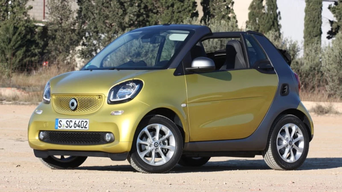 2017 Smart ForTwo Cabriolet First Drive [w/video]