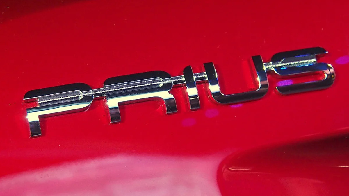 2016 Toyota Prius badge