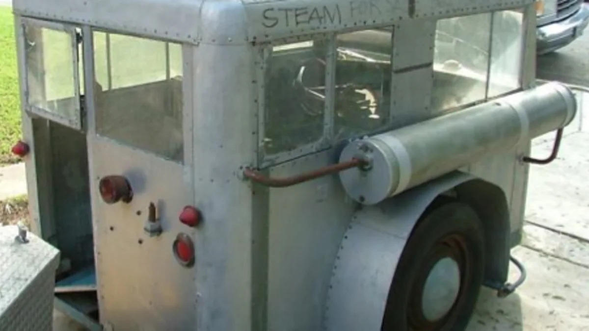 ebay steam powered car