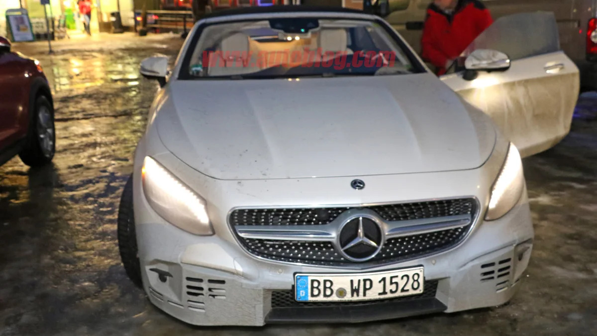 Mercedes S-Class cabriolet