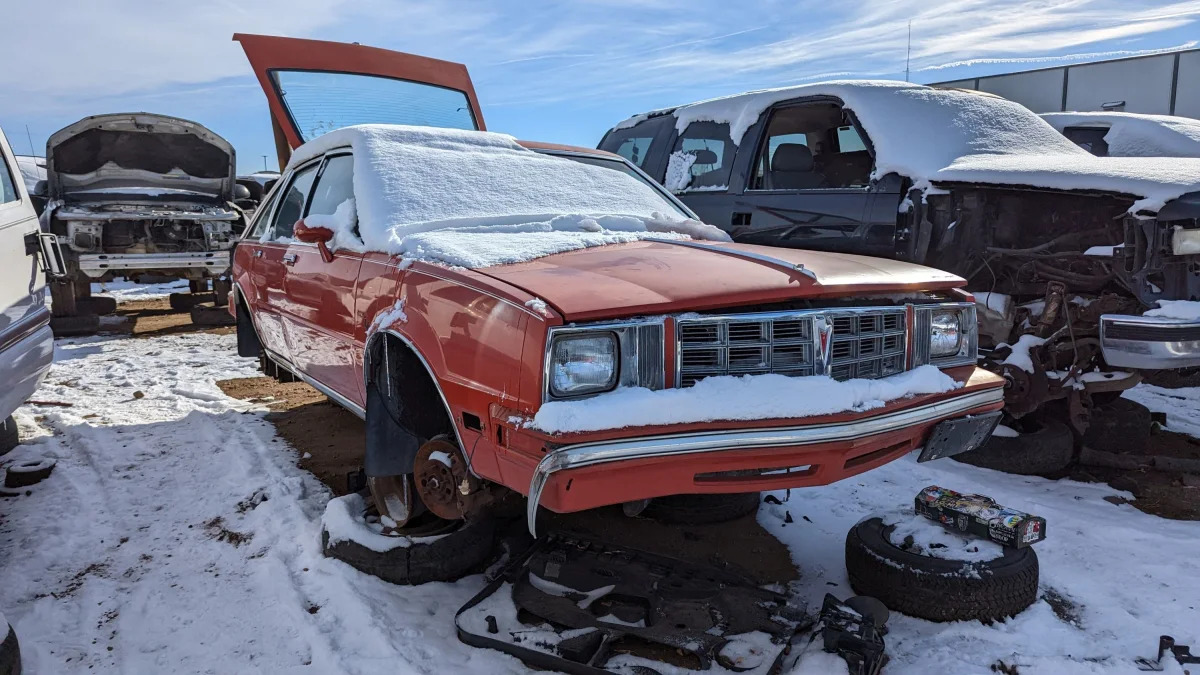 32 - 1980 Pontiac Phoenix in Colorado junkyard - photo by Murilee Martin