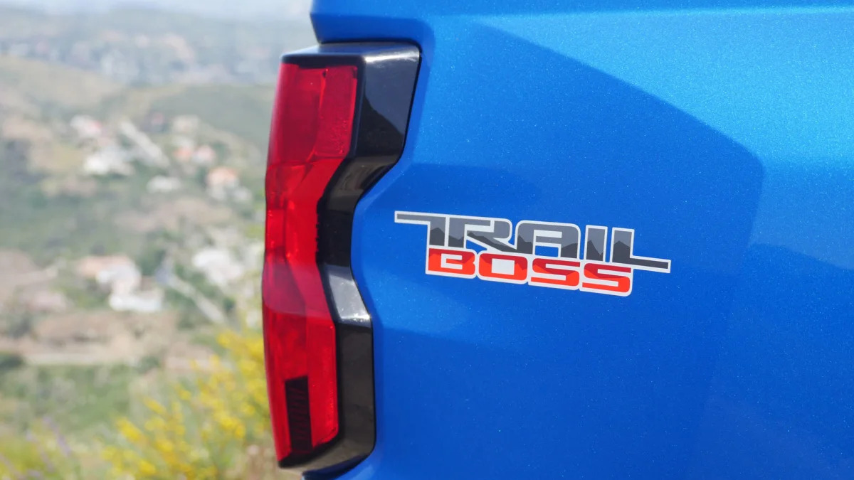 2023 Chevrolet Colorado Trail Boss sticker