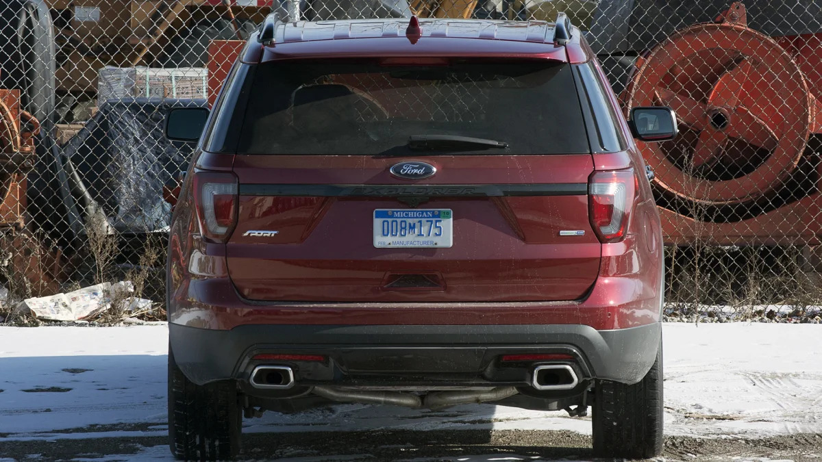 2016 Ford Explorer Sport rear view