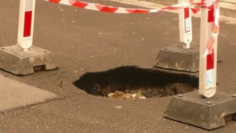 Belgian pothole repair