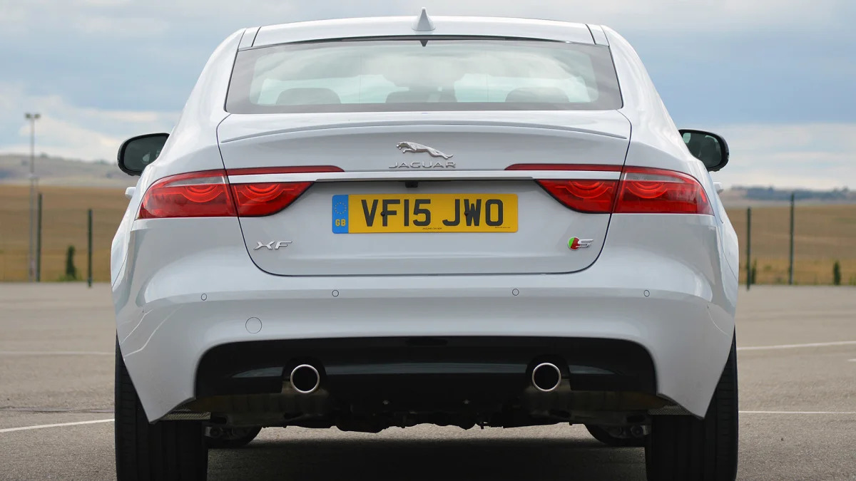 2016 Jaguar XF rear view