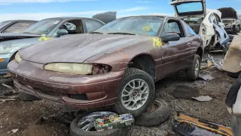 Junked 1992 Plymouth Laser