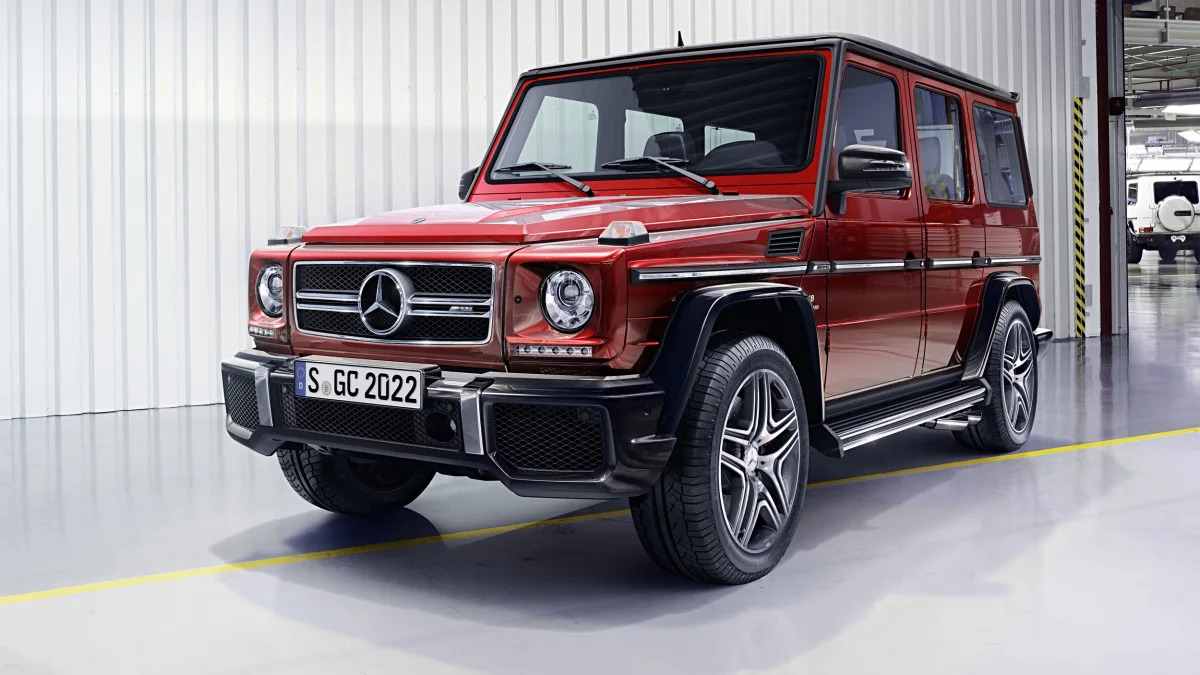 Mercedes-AMG G-Class red