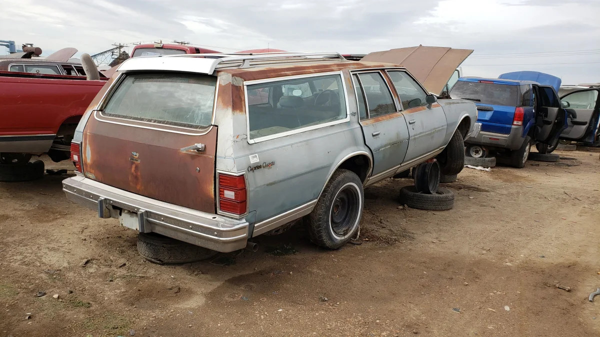 40 - 1979 Chevrolet Caprice wagon in Colorado Junkyard - Photo by Murilee Martin